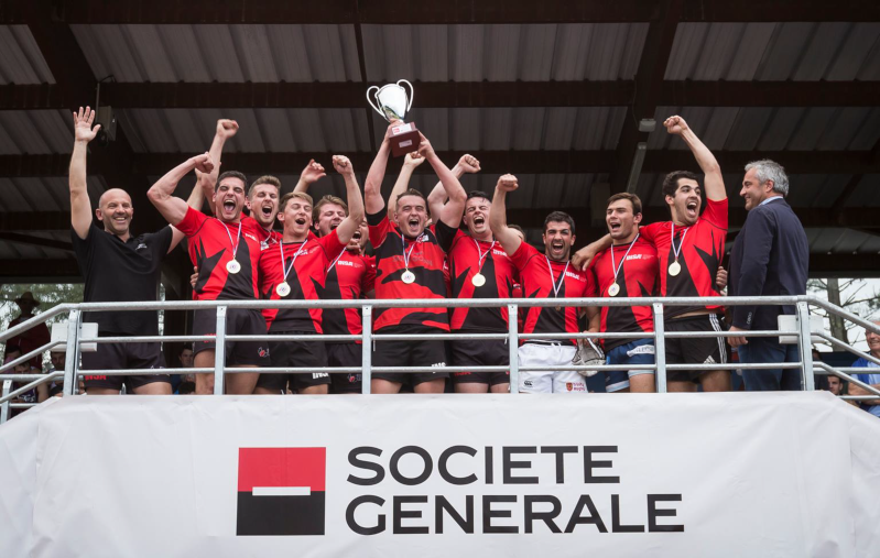 Victoire de l'équipe de rugby masculin